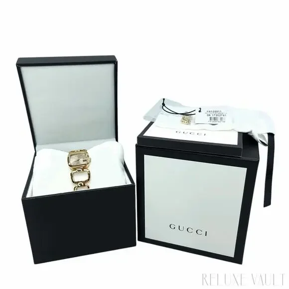 Gucci G-Collection Gold Watch - Picture 12 of 13